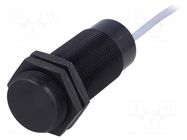 Sensor: capacitive; Range: 0÷8mm; OUT: NPN / NO; Usup: 10÷30VDC BAUMER