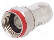 Connector: F; plug; male; 75Ω; RG59; compression BELDEN