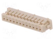Connector: wire-board; plug; female; PIN: 12; SignalBee; straight HIROSE