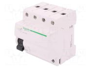 RCD breaker; Inom: 40A; Ires: 30mA; Poles: 4; 400VAC; IP20; 1÷25mm2 SCHNEIDER ELECTRIC