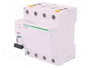 RCD breaker; Inom: 40A; Ires: 30mA; Poles: 4; 400VAC; IP20; 1÷25mm2 SCHNEIDER ELECTRIC