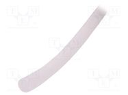 Insulating tube; silicone; transparent; -50÷200°C; Øint: 8mm FAVIER