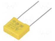 Capacitor: polypropylene; suppression capacitor,X2; 22nF; 310VAC Jb Capacitors