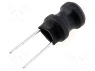 Inductor: wire; THT; 1.2mH; 600mA; 2.5Ω; ±10%; vertical; Pitch: 5mm FERROCORE