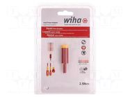 Adapter; max.2.5Nm; Mounting: hexagonal 6mm; 10%; ElectricVario WIHA