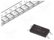 Optocoupler; SMD; Ch: 1; OUT: transistor; Uinsul: 5kV; Uce: 80V; SOP4L VISHAY