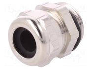 Gland; IP68; metal; PG13,5; 6.5÷9.5mm HARTING