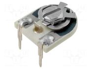 Potentiometer: mounting; single turn,horizontal; 100Ω; 1W; ±20% TELPOD