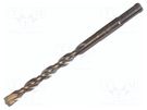 Drill bit; for concrete; Ø: 5mm; L: 110mm; steel; cemented carbide C.K