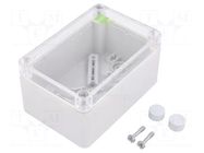 Enclosure: multipurpose; X: 75mm; Y: 110mm; Z: 59mm; INDUSTRIAL; grey ELEKTRO-PLAST NASIELSK