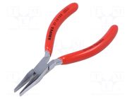 Pliers; flat; for gripping,for bending; 125mm KNIPEX