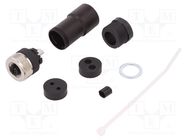 Connector: M12; plug; PIN: 5; female; A code-DeviceNet / CANopen LUMBERG AUTOMATION