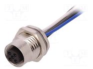 Connector: M12; socket; PIN: 5; female; A code-DeviceNet / CANopen TE Connectivity