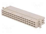 Connector: DIN 41612; type F; female; PIN: 48; crimped HARTING