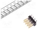 Pin header; pin strips; BERGSTIK; male; PIN: 8; vertical; 2.54mm Amphenol Communications Solutions