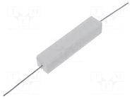 Resistor: wire-wound; cement; THT; 910mΩ; 10W; ±5%; Ø0.8x35mm SR PASSIVES