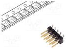 Pin header; pin strips; BERGSTIK; male; PIN: 10; vertical; 2.54mm Amphenol Communications Solutions