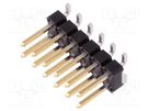 Pin header; pin strips; BERGSTIK; male; PIN: 12; vertical; 2.54mm Amphenol Communications Solutions