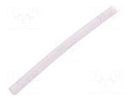 Insulating tube; silicone; transparent; -50÷200°C; Øint: 2mm FAVIER