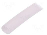 Insulating tube; silicone; transparent; -50÷200°C; Øint: 8mm FAVIER