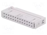 Connector: IDC; plug; female; PIN: 26; Quickie; straight; IDC; 2.54mm AMPHENOL COMMUNICATIONS SOLUTIONS