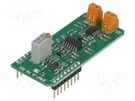 Click board; f/U converter; LM318,MIC2606,TC9400; 3.3VDC,5VDC MIKROE