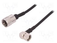 Cable with a plug; 6m; LC27,UHF 4CARMEDIA