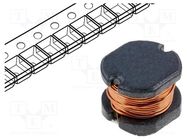 Inductor: wire; SMD; 0504; 220uH; 0.35A; 1.57Ω FERROCORE