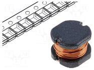 Inductor: wire; SMD; 0504; 22uH; 1.11A; 0.18Ω; Features: high power FERROCORE
