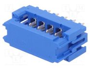 Connector: IDC transition; PIN: 10; straight; IDC,THT; 1.27mm; 1A Amphenol Communications Solutions