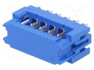 Connector: IDC; PIN: 10; Quickie; straight; 1A; 1kV; IDC,THT; 2.54mm AMPHENOL COMMUNICATIONS SOLUTIONS