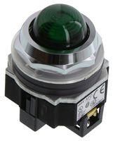 PANEL INDICATOR, GREEN, 120VAC, SCREW