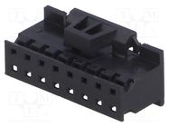 Plug; wire-board; female; Minitek; 2mm; PIN: 16; w/o contacts; FCI Amphenol Communications Solutions