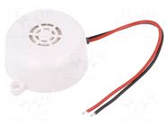 Sound transducer: piezo signaller; 12÷24VDC; Sound level: 100dB ANMAR