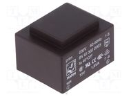 Transformer: encapsulated; 1.8VA; 230VAC; 15V; 120mA; PCB; BVEI HAHN