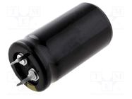 Capacitor: electrolytic; SNAP-IN; 4700uF; 63VDC; Ø30x40mm; ±20% SAMWHA