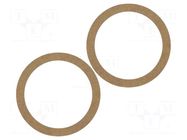 Spacer ring; MDF; 165mm; 2pcs. BASSER