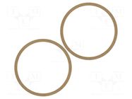 Spacer ring; MDF; 200mm; 2pcs. BASSER