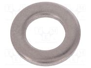 Washer; round; M6; D=12mm; h=1.6mm; acid resistant steel A4 KRAFTBERG