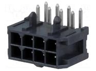 Connector: wire-board; socket; male; Minitek® Pwr 3.0; 3mm; PIN: 8 AMPHENOL COMMUNICATIONS SOLUTIONS