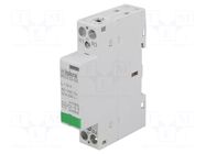 Contactor: 2-pole installation; 32A; 24VAC,24VDC; NC x2; IKD ISKRA