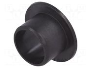Bearing: sleeve bearing; with flange; Øout: 12mm; Øint: 10mm; L: 6mm IGUS