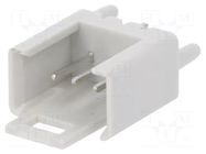 Connector: IDC; socket; male; PIN: 3; PZK1100; straight; THT; 2.54mm TOMIC