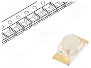 LED; yellow; SMD; 1206; 700÷800mcd; 2÷2.5VDC; 3.2x1.6x1.8mm; 40° KINGBRIGHT ELECTRONIC