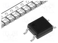 Bridge rectifier: single-phase; Urmax: 100V; If: 0.8A; Ifsm: 25A DC COMPONENTS
