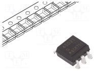 Optotriac; 5kV; zero voltage crossing driver; Gull wing 6; Ch: 1 SHARP