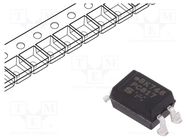 Optocoupler; SMD; Ch: 1; OUT: transistor; Uinsul: 5kV; Uce: 80V; PC817 SHARP