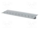 Shelf for measurement accessories; steel; 520x169mm SCHÜTZINGER