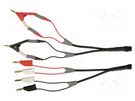 Kelvin cable; 70VDC; 1A; Len: 0.7m; white,black,red SCHÜTZINGER