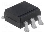 Optocoupler; SMD; Ch: 1; OUT: Darlington; Uinsul: 5.3kV; Uce: 300V ISOCOM